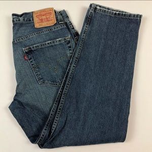 Levis Jeans SZ 32X30 Relaxed Fit 550 Medium Wash